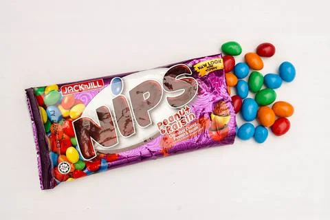 Chocolate Candy Nips 写真素材