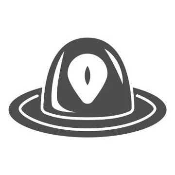 Chocolate candy with nuts solid icon, Chocolate festival concept, Chocolate with Stock Illustration