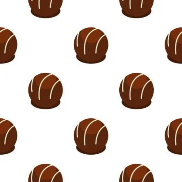 Chocolate candy pattern seamless 스톡 일러스트