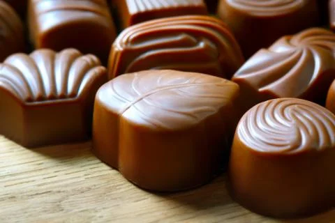 Chocolate candy Foto stock