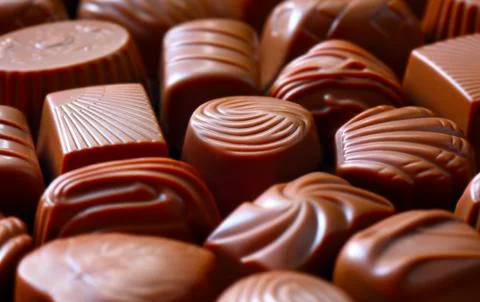 Chocolate candy Stock Photos