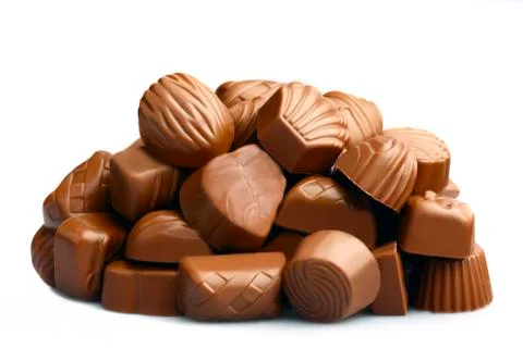 Chocolate candy Foto stock