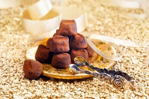 Chocolate candy Stock Photos