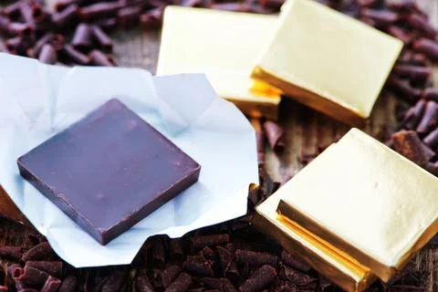 Chocolate candy Stock Photos