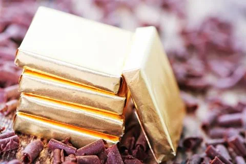 Chocolate candy Stock Photos
