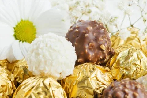 Chocolate candy Stock Photos