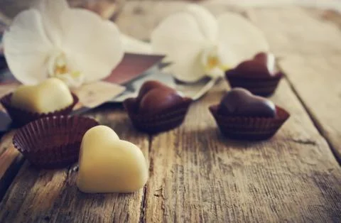 Chocolate candy Stock Photos