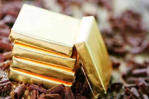 Chocolate candy Stock Photos