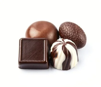 Chocolate candy Foto stock