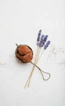 Chocolate candy truffles Stock Photos