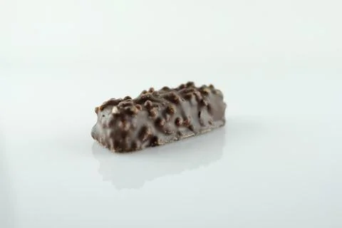 Chocolate candy on a white background Stock Photos
