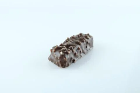 Chocolate candy on a white background Stock Photos