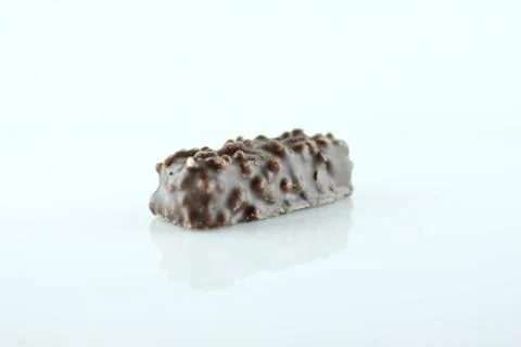 Chocolate candy on a white background Stock Photos