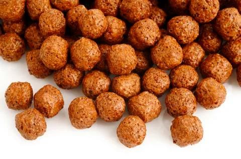 Chocolate cereal Stock Photos
