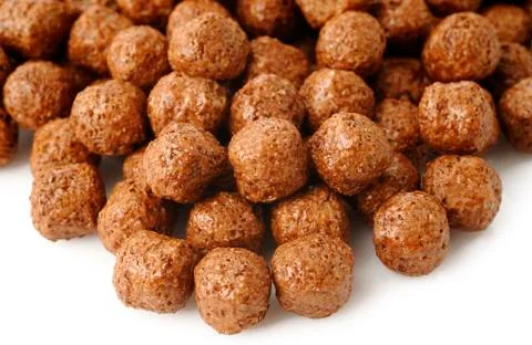 Chocolate cereal Stock Photos