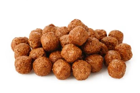 Chocolate cereal Stock Photos