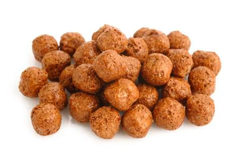 Chocolate cereal Stock Photos