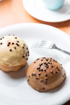 Chocolate chip bakery Stock Photos