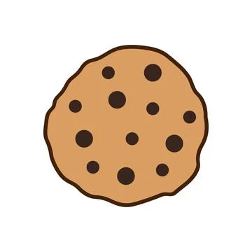 Chocolate Chip Cookie Files Choc Chip Cookies Cut Files Stock Illustration