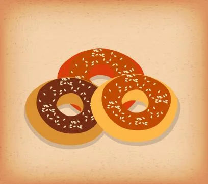 Chocolate Chip Cookie Stock Illustration