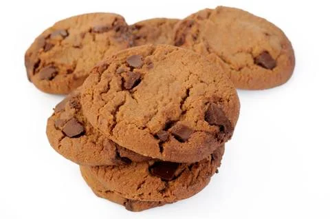 Chocolate chip cookie Stock Photos