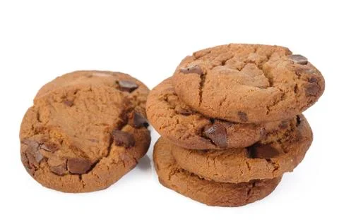 Chocolate chip cookie Stock Photos