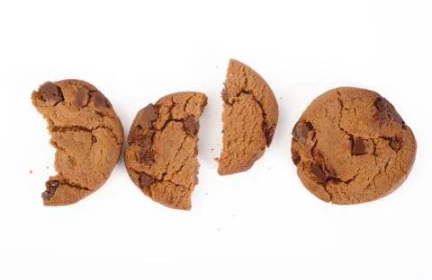 Chocolate chip cookie Stock Photos