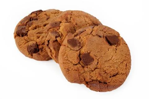 Chocolate chip cookie Stock Photos