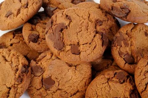 Chocolate chip cookie Stock Photos
