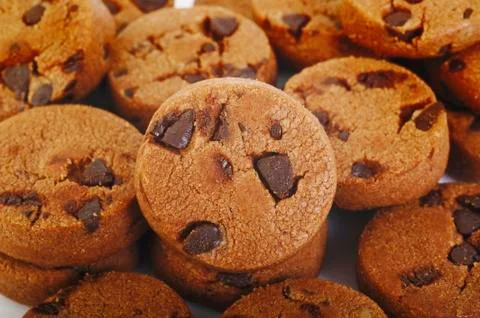 Chocolate chip cookie Stock Photos