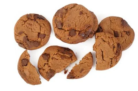 Chocolate chip cookie Stock Photos