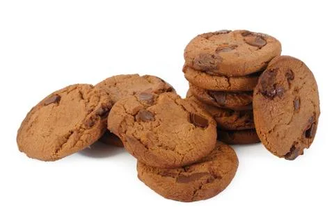 Chocolate chip cookie Stock Photos
