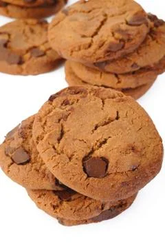 Chocolate chip cookie Stock Photos