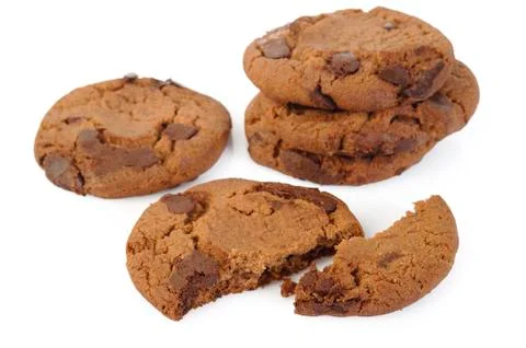 Chocolate chip cookie Stock Photos