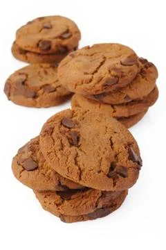 Chocolate chip cookie Stock Photos