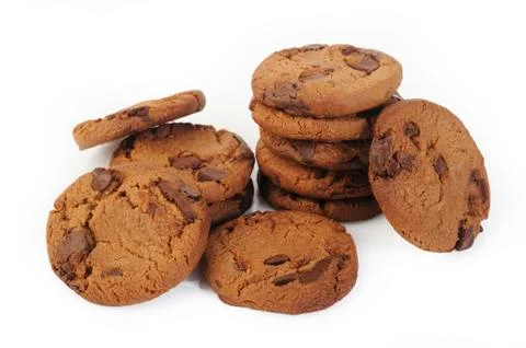 Chocolate chip cookie Stock Photos