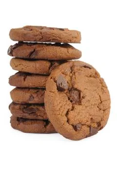 Chocolate chip cookie Stock Photos