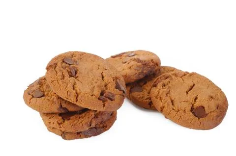 Chocolate chip cookie Stock Photos