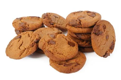 Chocolate chip cookie Stock Photos