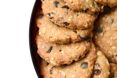 Chocolate chip cookie Stock Photos