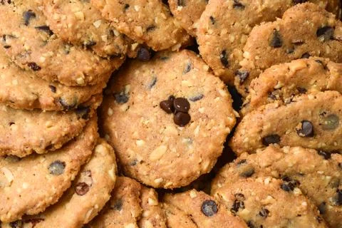 Chocolate chip cookie Stock Photos