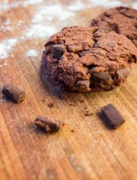Chocolate chip cookie Stock Photos