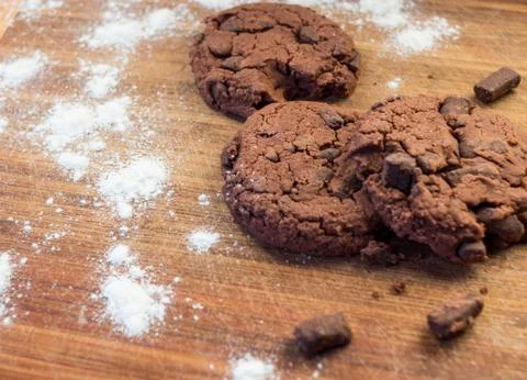 Chocolate Chip cookie Stock Photos