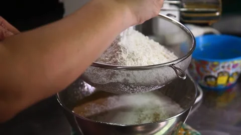 Chocolate Chip Cookies Being Prepared For Baking Stock Footage 332405437