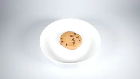 Chocolate chip cookies Stock Footage 147419508