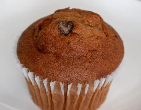 Chocolate Chip Muffin Foto stock