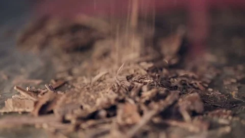 Chocolate chips are falling off Video stock 74551040