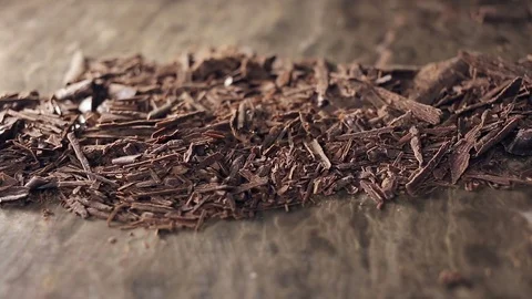 Chocolate chips are falling off Video stock 74551604