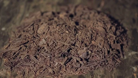 Chocolate chips are falling off Stock-Footage 74551734