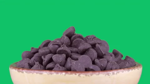 Chocolate chips Video stock 228581441